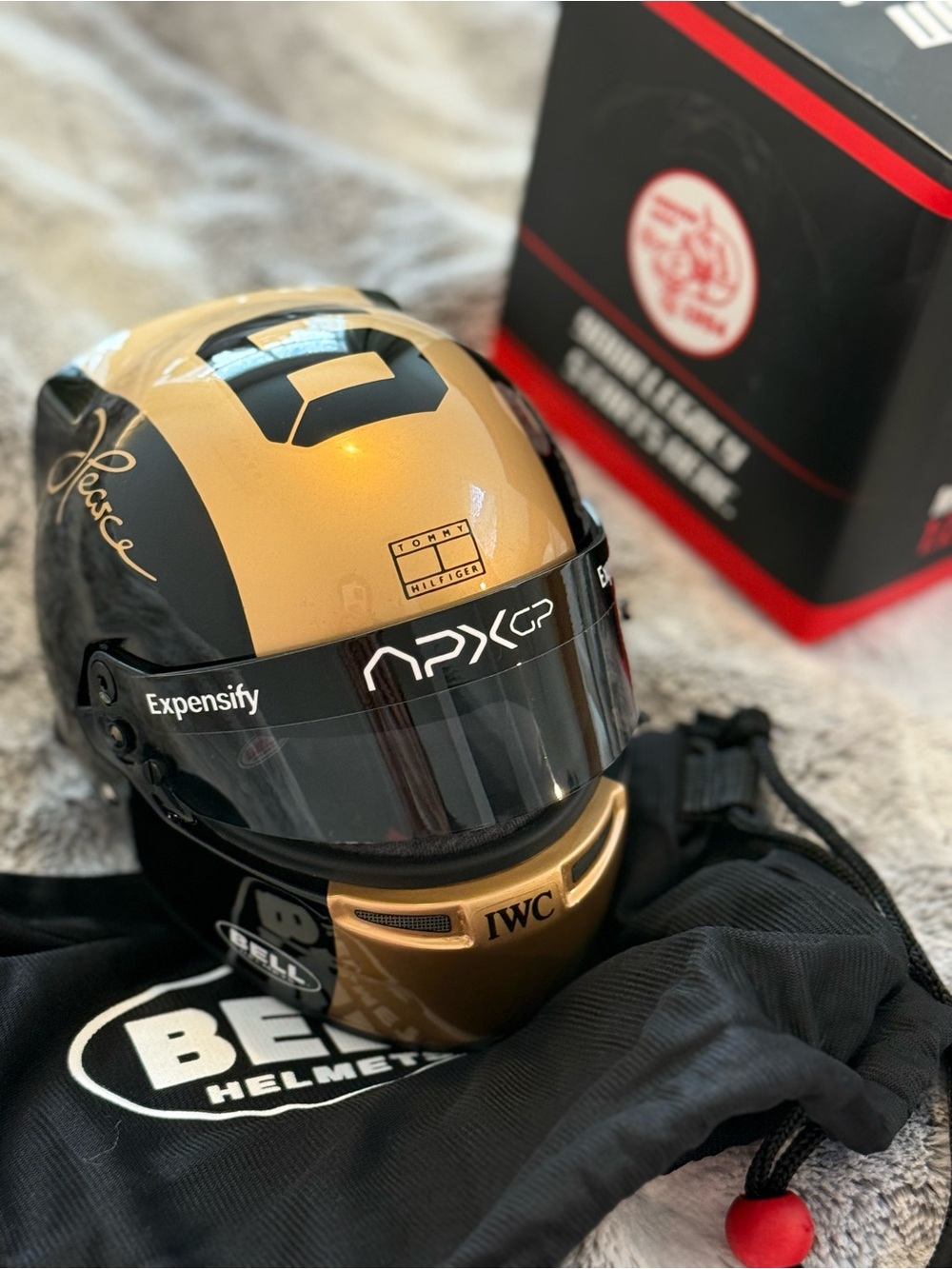 Bell x IWC F1 Limited Edition #9 Mini Helmet – 1:2 Scale